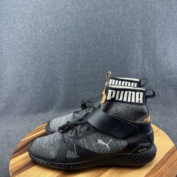PUMA Power Adapt Hi Top Golf Black Synthetic Mens Size 11.5 Trainers 189932 02 - Picture 5 of 10